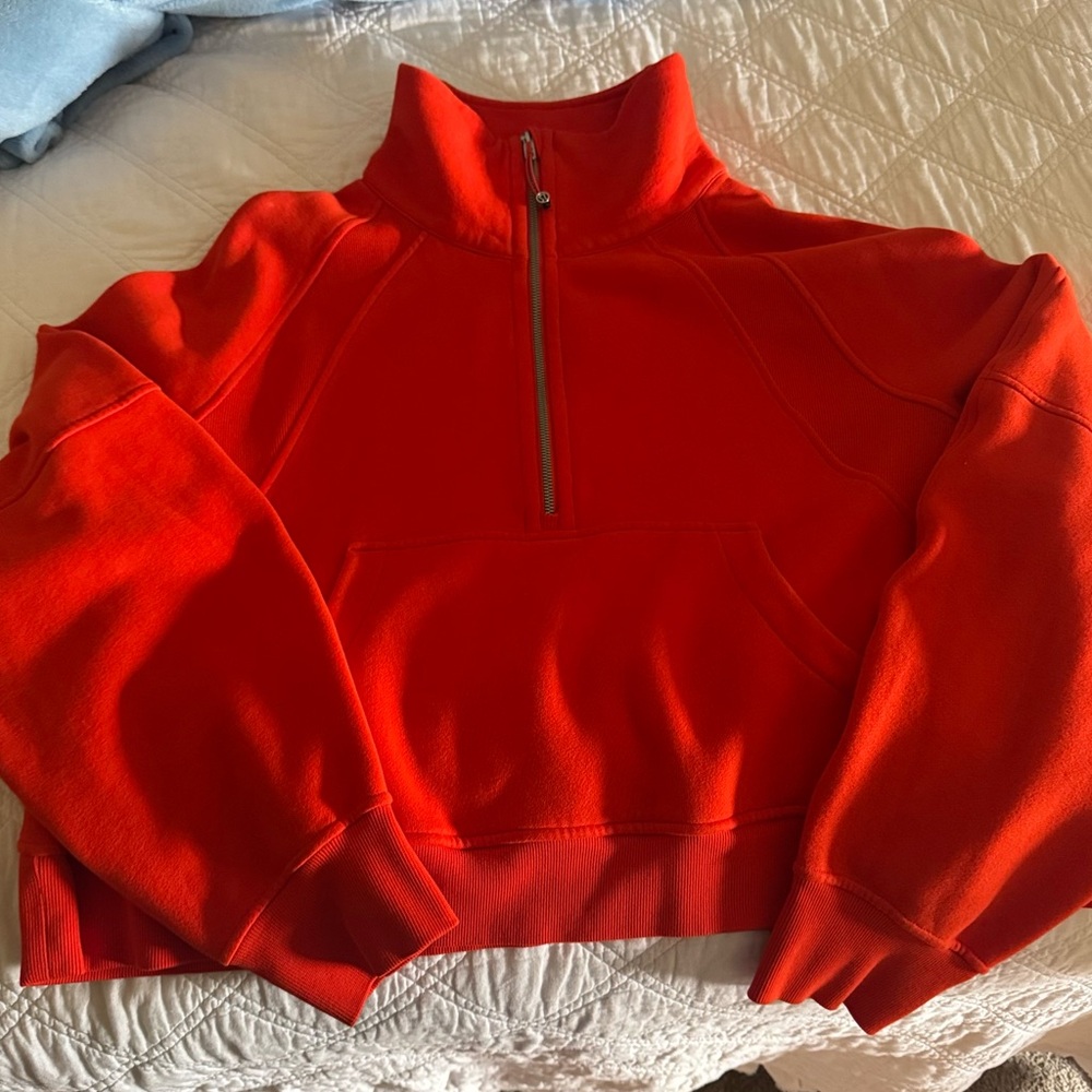 Lululemon Neon Orange Scuba!!!